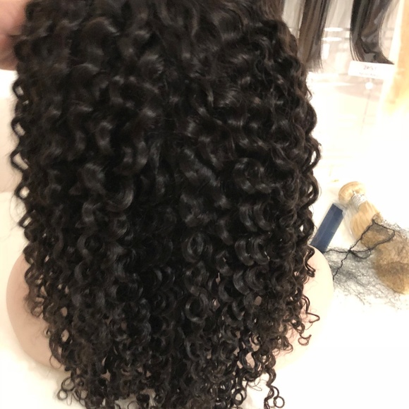Deep Curly Full Lace Wig 14 inch main image 4